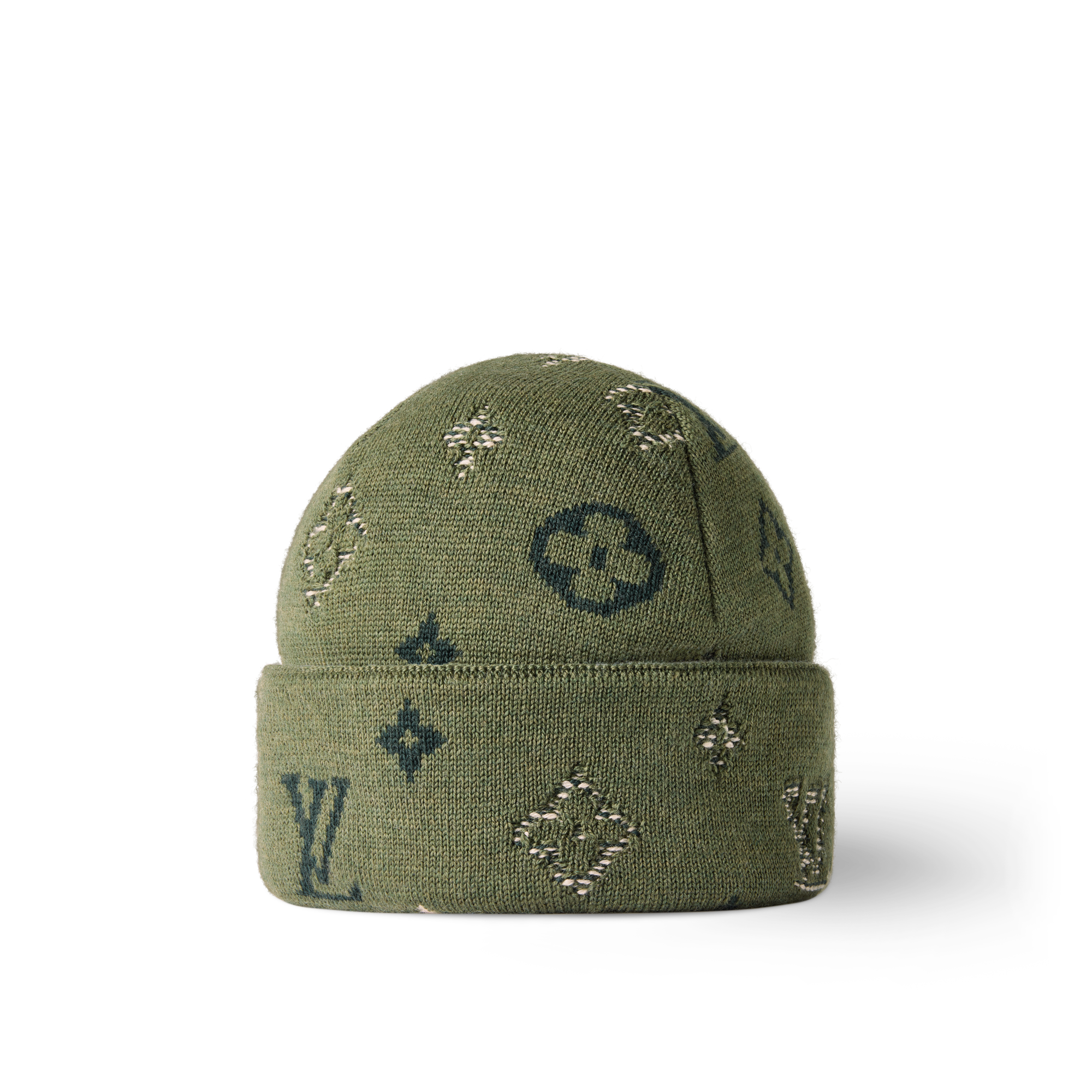 LV Crush Monogram Surplus Beanie S00 - Men - Accessories | LOUIS
